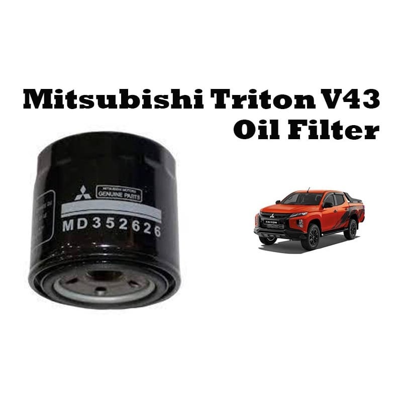 Original Mitsubishi Triton V43, V45, V75, V93, V97 & v Oil Filter MD352626