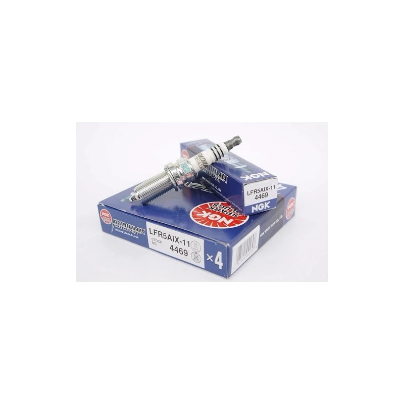 LFR5AIX-11 4469[4 PCS] NGK GENIUNE NISSAN KIA FORTE, X-TRIAL ,SUZUKI SX-4 & TOYOTA ALPHARD 2.5(15) IRIDIUM IX SPARK PLUG