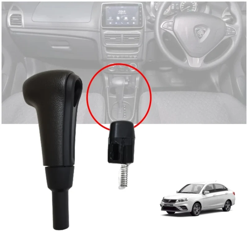 Original Proton Geniune Saga Vvt 2016- 2019 Gear Shift Knob Auto (4AT)