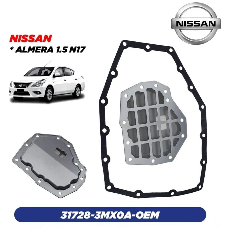 Nissan Almera N17 1.5cc Auto transmission Filter Assy Set 31728-3mx0a
