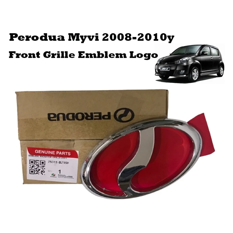 Perodua Myvi Se2 2008-2010y Front Grille Emblem Logo