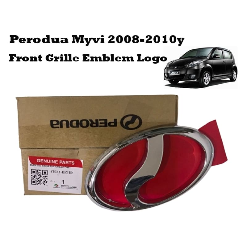 Perodua Myvi Se2 2008-2010y Front Grille Emblem Logo