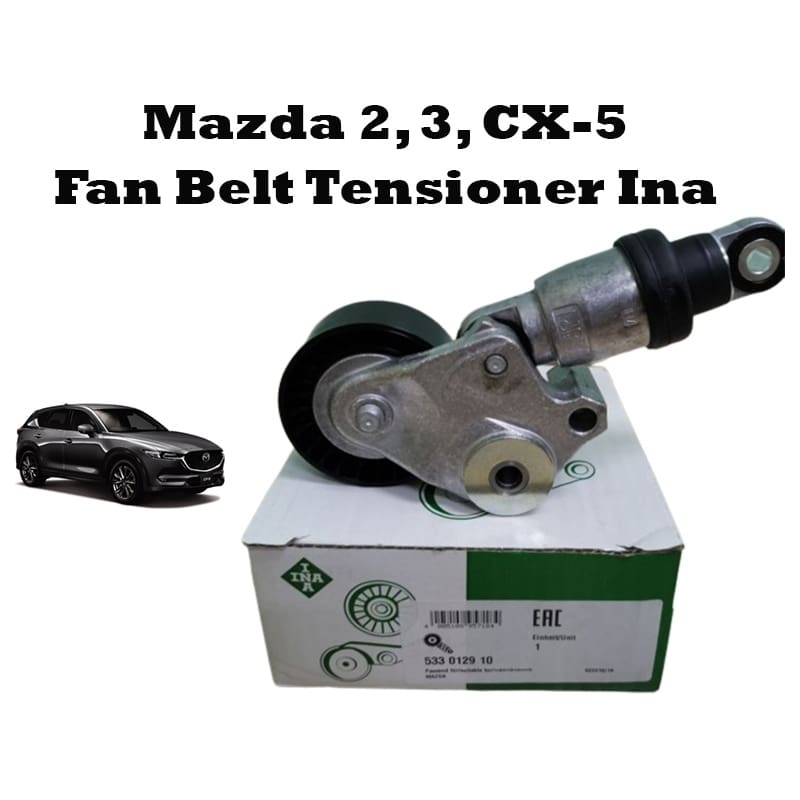 Original Mazda 2, 3, CX-5 Fan Belt Tensioner (Ina Geniune)