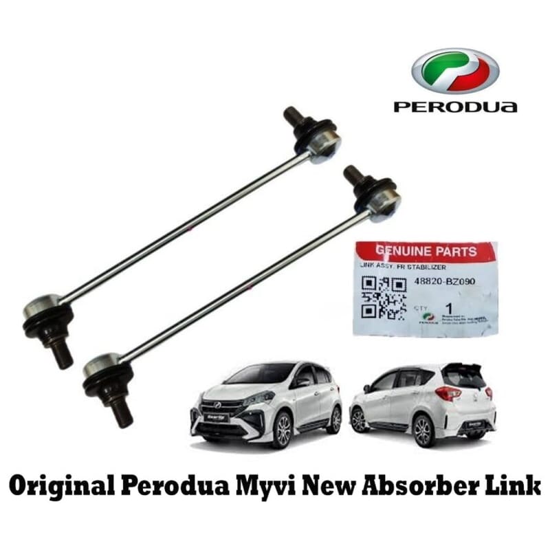 Original Stabilizer Link/Absorber Link Front Perodua Myvi New (1 Pair) 48220-BZ090