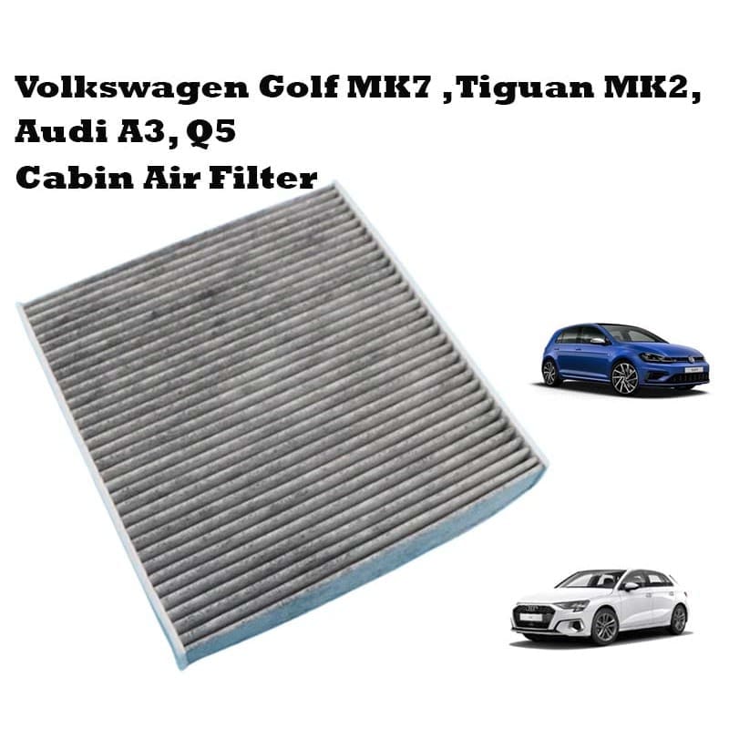 Volkswagen Golf MK7 ,Tiguan MK2, Audi A3, Q5 Active Carbon Charcol Cabin Air Filter