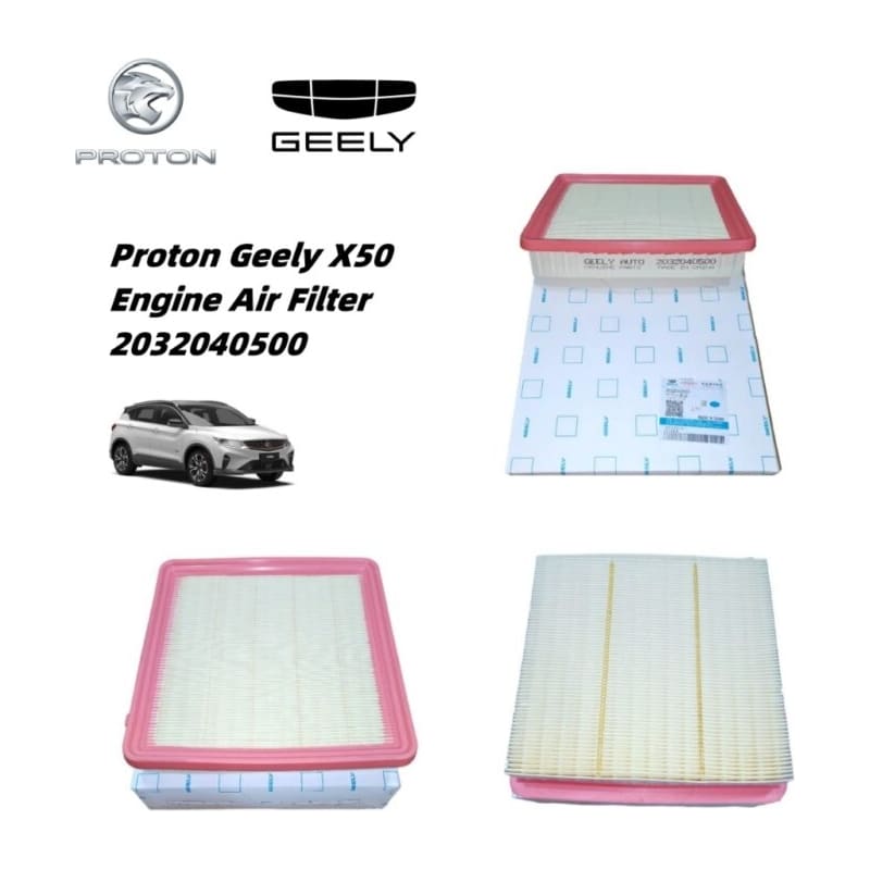 Proton Geely x50 Engine Air Filter Penapis Enjin Filter 2032040500