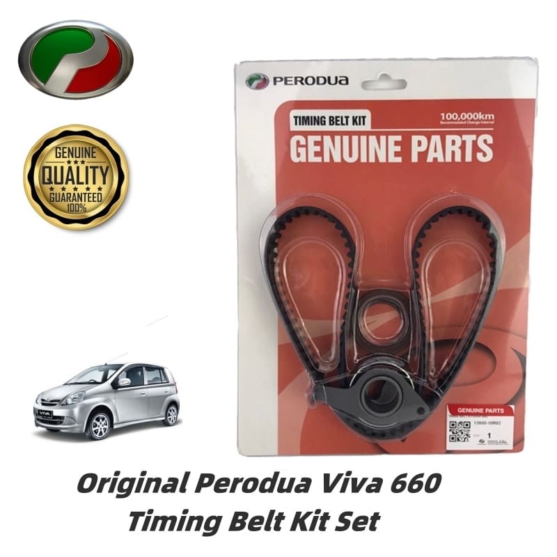 Original Perodua Viva 660 850 1.0cc , Kelisa, Kenari, Myvi 1.0cc Timing Belt Kit Set