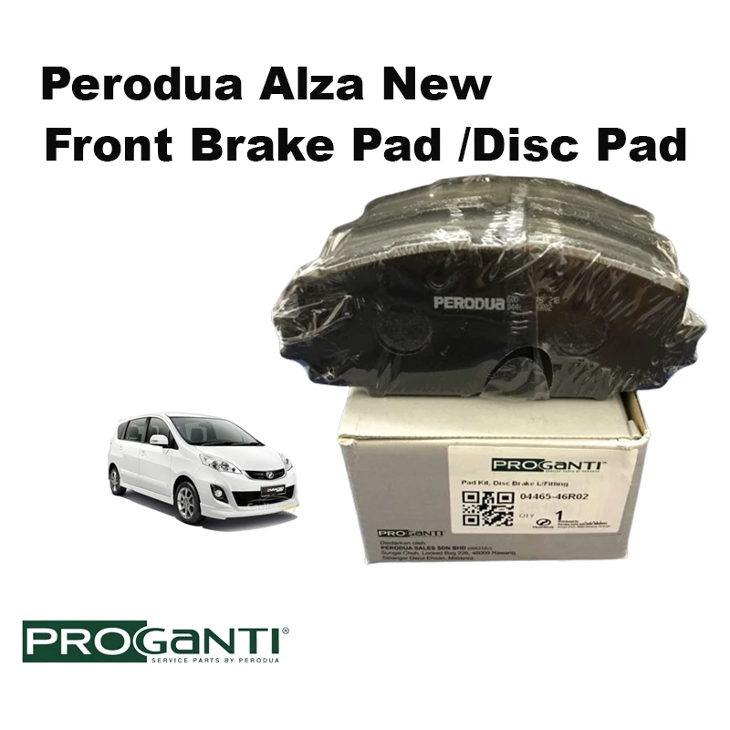 Original Perodua Geniune Pro Ganti Alza New (2014-2022) Front Brake Pad /Disc Pad