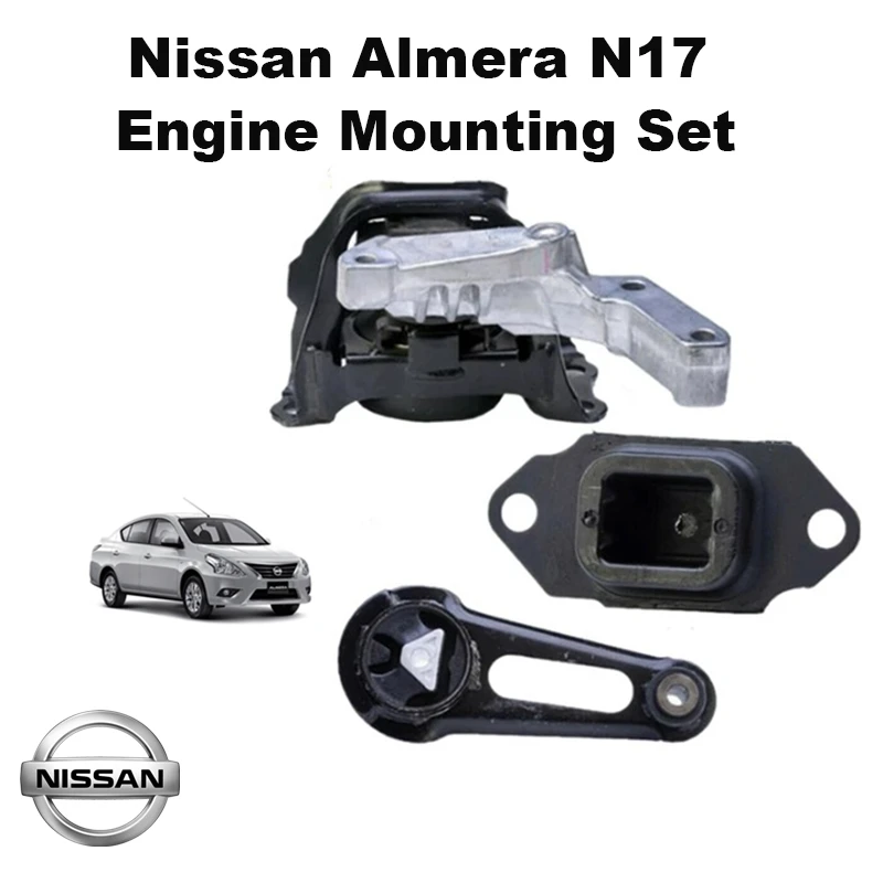 Original Nissan Geniune Almera N17 Engine Mounting Set 3PCS