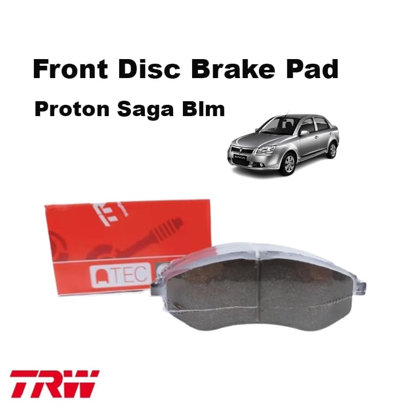 Proton Saga Blm Front Disc Brake Pad Trw Brand