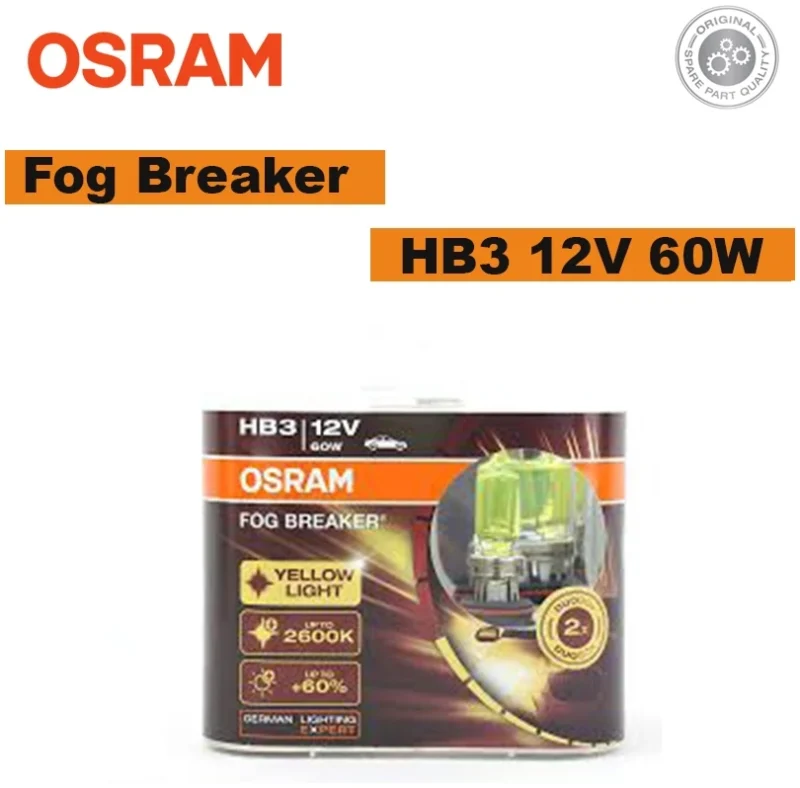 9005FBR-HCB Osram HB3 12V 60W P20D Fog Breaker Bulb