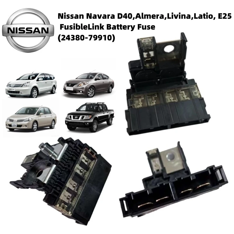 Nissan Navara D40 Almera Livina Latio Almera & E25 Fusible Link Battery Fuse Block Link 24380-79910