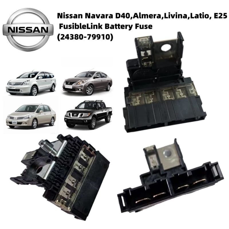 Nissan Navara D40 Almera Livina Latio Almera & E25 Fusible Link Battery Fuse Block Link 24380-79910