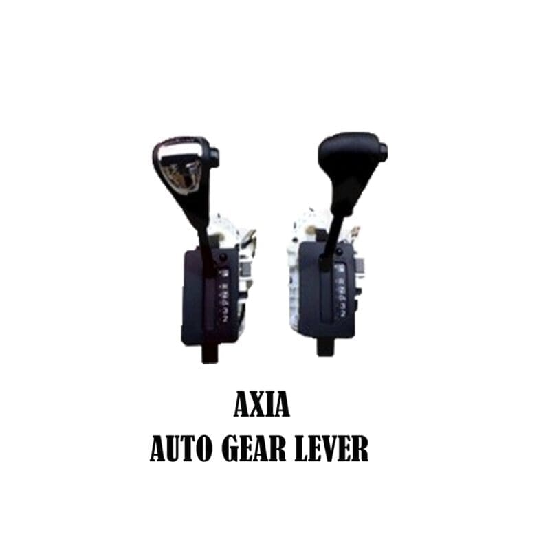 ORIGINAL PERODUA GENIUNE AXIA GEAR KNOB SHIFT ASSEMBLY SET ( CHROME & NORMAL PVC LEATHER )