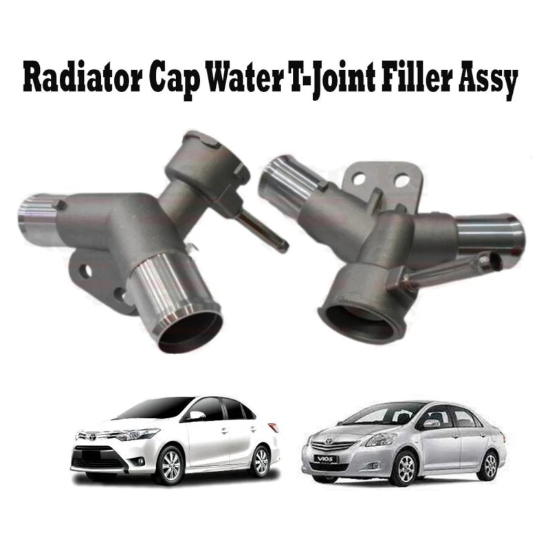 Toyota Vios NCP93 & NCP150 Radiator Cap Water T-Joint Filler Assy Aluminum Type