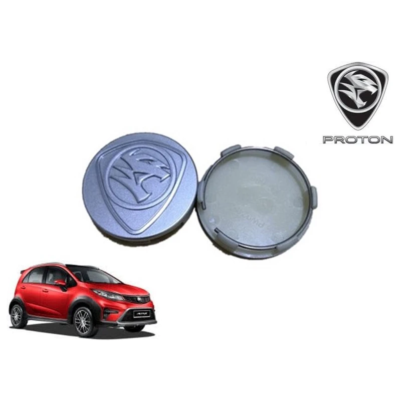 Original Proton Geniune Preve 2018, Iriz 2019, Saga vvt 2019 & Persona vvt Wheel Rim Cap ( Silver)