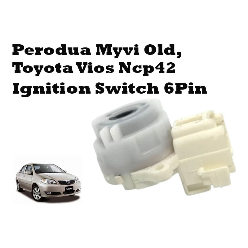 Perodua Myvi Old Vios Ncp42 Camry Acv30 Avanza F601 Ignition Switch Key Switch Igmition Switch/Suis 6 PIN (84450-BZ010)