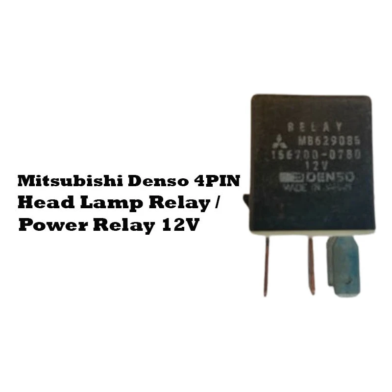 Mitsubishi Denso 4PIN Head Lamp Relay/Power Relay 12V