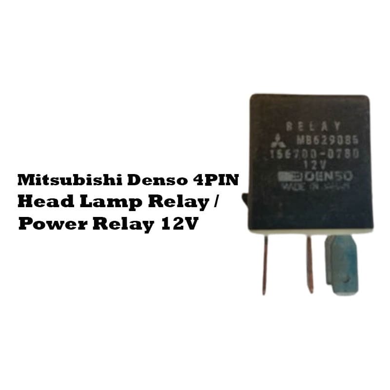 Mitsubishi Denso 4PIN Head Lamp Relay/Power Relay 12V