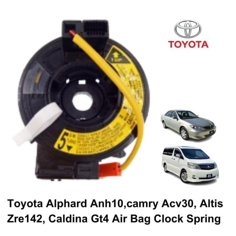 TOYOTA ALPHARD ANH10,CAMRY ACV30, ALTIS ZRE142, CALDINA GT4 AIR BAG CLOCK SPRING