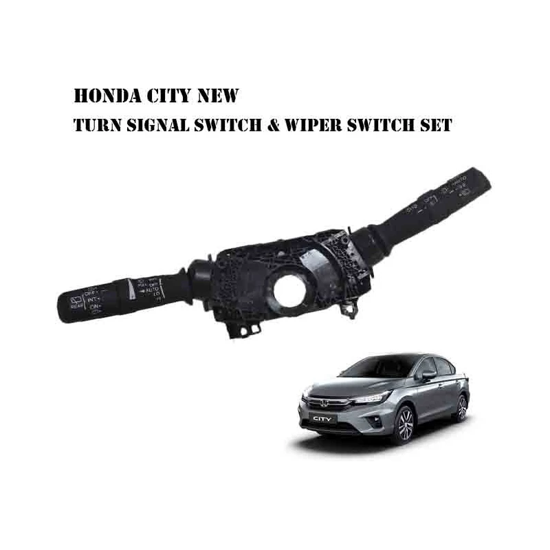 ORIGINAL HONDA GENIUNE CITY NEW TURN SIGNAL SWITCH AND WIPER SWITCH FULL SET