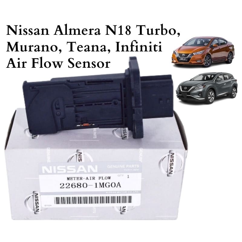 Original Nissan Geniune Almera N18 Turbo, Murano, Teana, Infiniti Air Flow Sensor