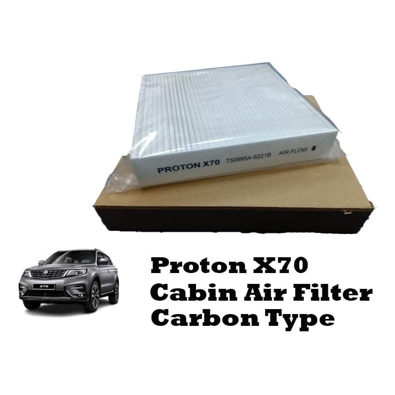 Proton X70 Air cond Cabin Air Filter Carbon Type (Oem High Quality)