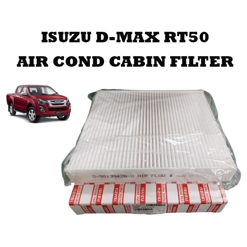 Isuzu D-Max RT50 2013-2018 Aircond Cabin Filter 8-98139428-0