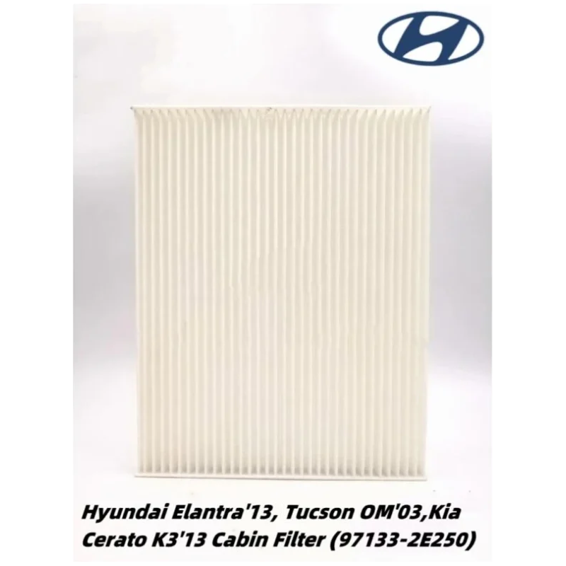 Hyundai Elantra 2012, Tucson JM IX35 Lm Kia Sportage SL & Cerato K3 Cabin Air Filter 97133-2E250