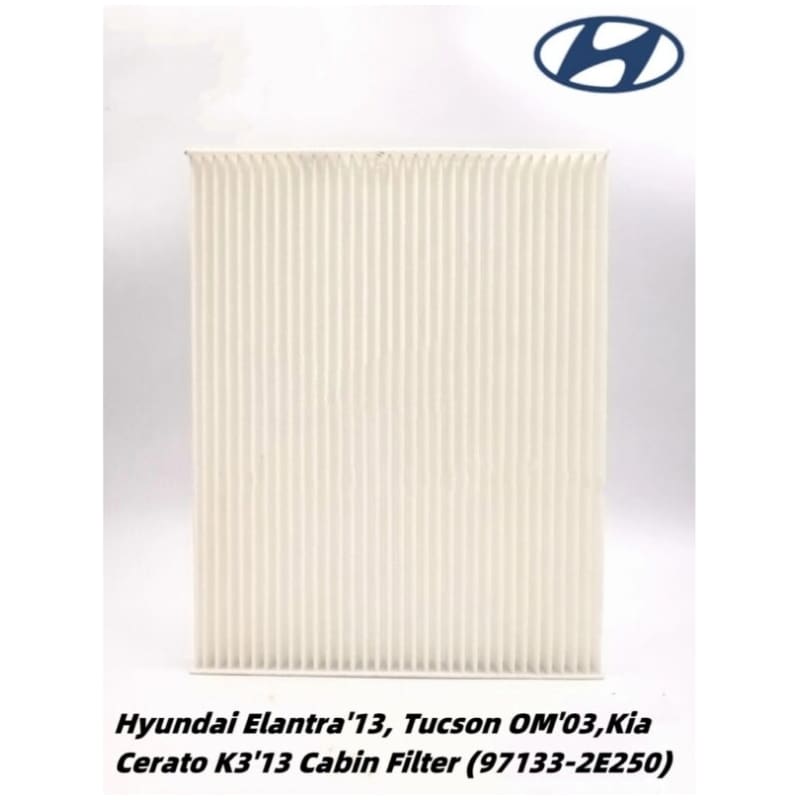 Hyundai Elantra 2012, Tucson JM IX35 Lm Kia Sportage SL & Cerato K3 Cabin Air Filter 97133-2E250
