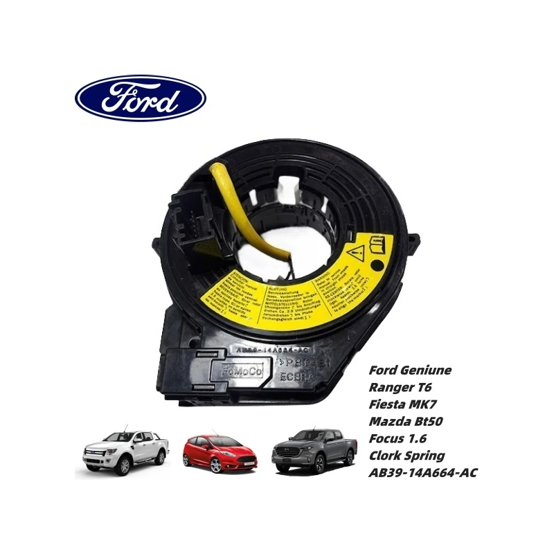 Ford Ranger T6, Fiesta MK7, Mazda Bt50 Clock Spring Focus 1.6 Clork Spring