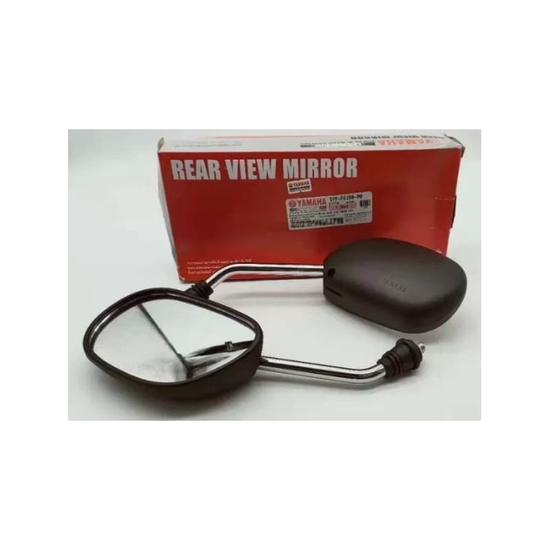 ORIGINAL YAMAHA SIDE MIRROR STD BATANG CHROME LC135 Y100 Y110 125ZR SRL110 SRL115 Y15ZR Y16ZR FZ150