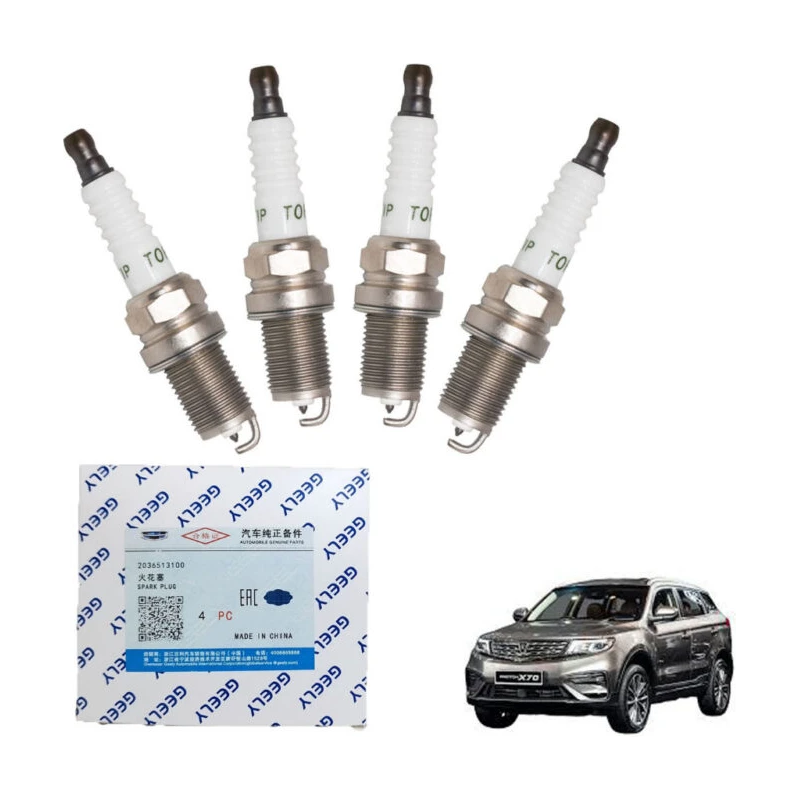 PROTON X70 SPARK PLUG IRIDIUM GEELY 1SET 4PCS