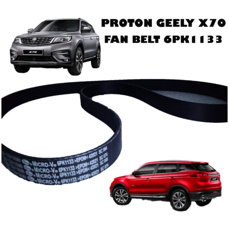 PROTON GEELY X70 FAN BELT 6PK1133