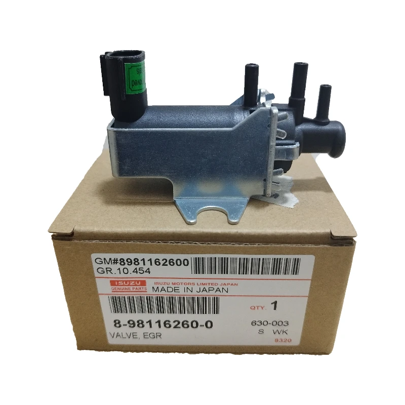 ISUZU D-MAX RT50, MUX VACUUM PUMP SOLENOID EGR 8-98116260-0