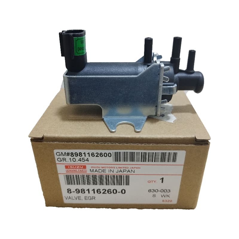ISUZU D-MAX RT50, MUX VACUUM PUMP SOLENOID EGR 8-98116260-0