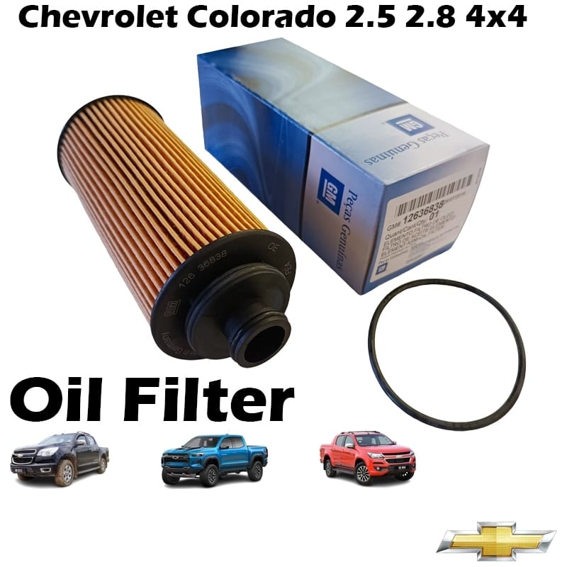 Chevrolet Colorado 2.5 2.8 4x4 Oil Filter 12636838 GM (OEM)