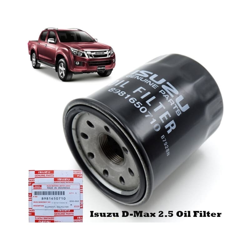 Isuzu D-Max 2.5 Oil Filter New Model 8981650710 (Big Hold)