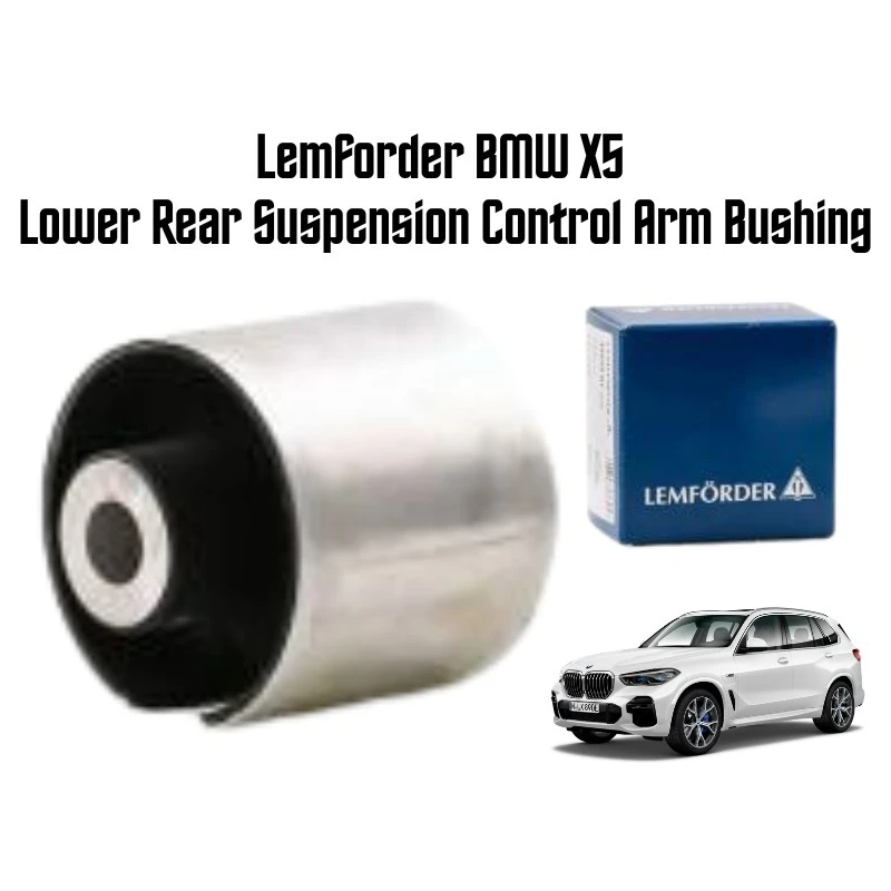 Lemforder BMW X5 Lower Rear Suspension Control Arm Bushing 3493301 33321095287