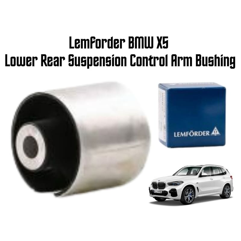Lemforder BMW X5 Lower Rear Suspension Control Arm Bushing 3493301 33321095287