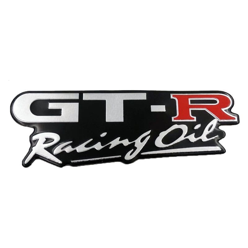 GT-R RACING OIL WORD LOGO WITH TAPE