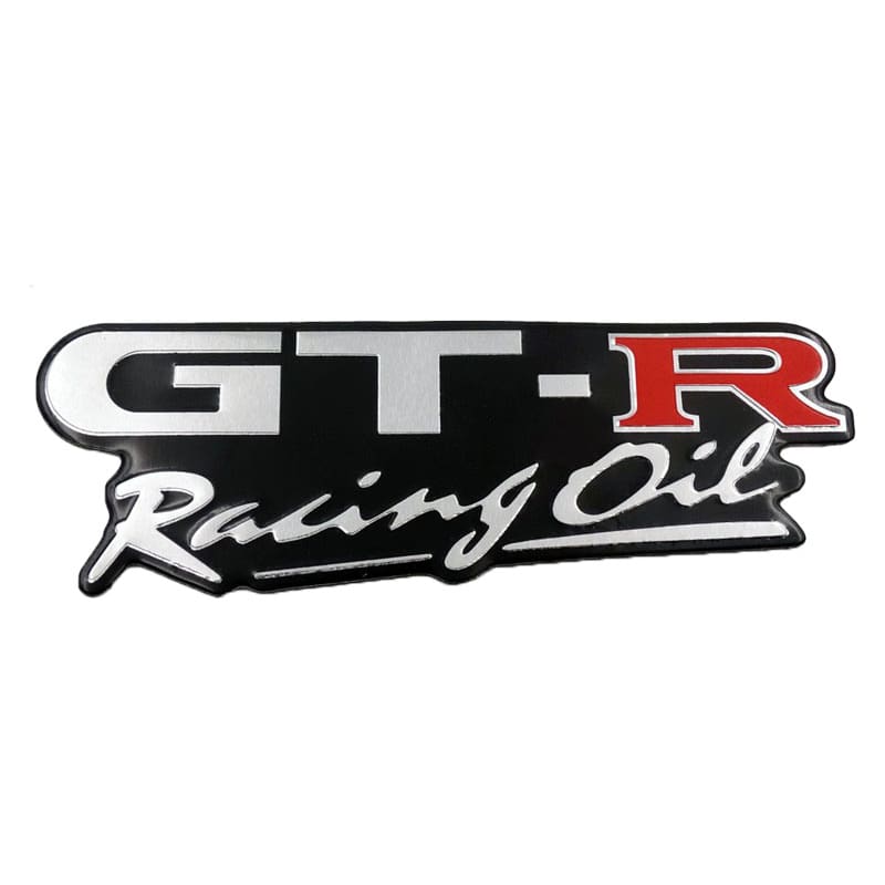 GT-R RACING OIL WORD LOGO WITH TAPE