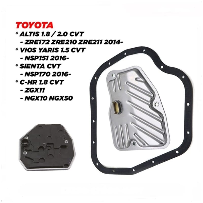 Toyota Altis Zre172, Vois Nsp151 NGC102, Chr ,Cross Cvt Auto Transmission Filter Set 35330-12050