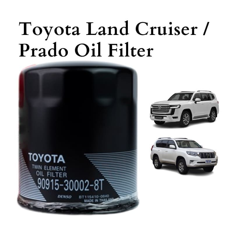 Original Genuine Toyota Land Cruiser / Prado Oil Filter (90915-30002-8T)