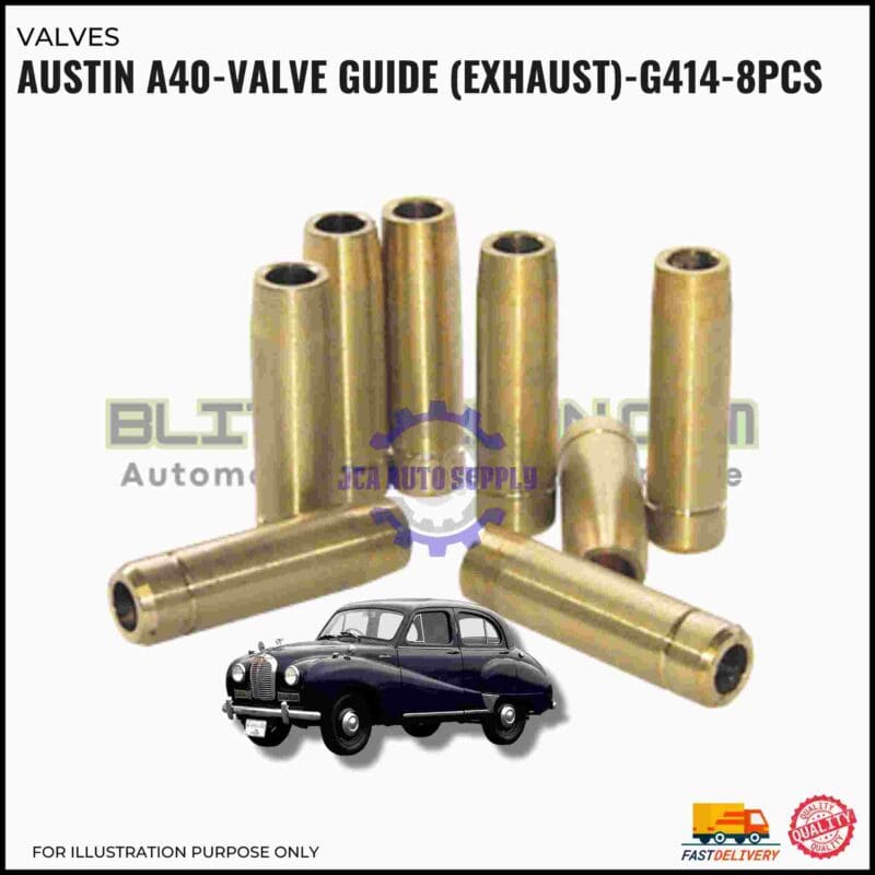 Exhaust Valve Guide Set (8pcs)-Austin A40-G414