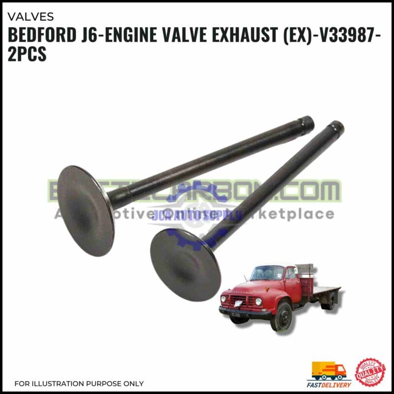 Exhaust Valve (EX)-Bedford J6-V33987