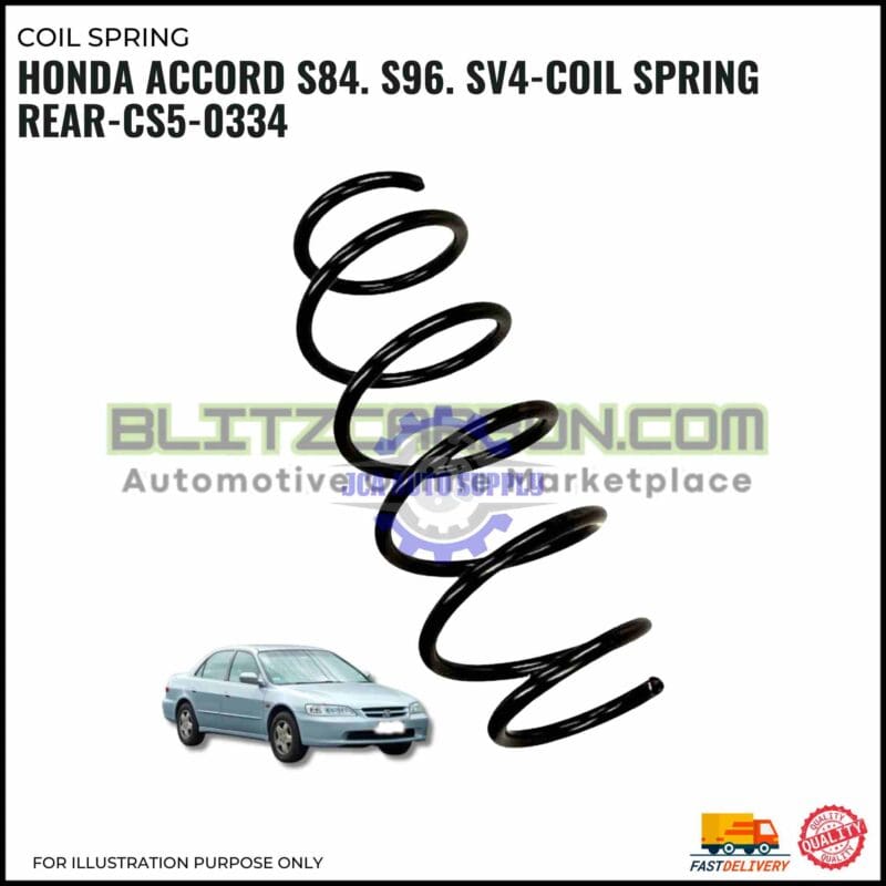 Coil Spring Rear-Honda Accord S84. S96. SV4-CS5-0334