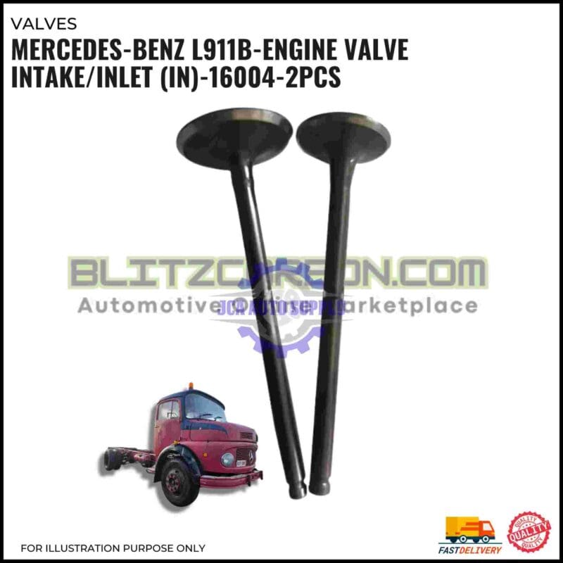 Intake Valve (IN)-Mercedes Benz L911B-16004