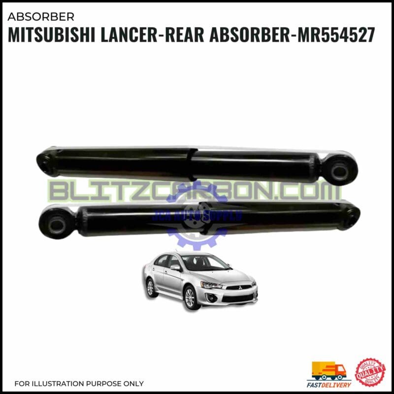 Rear Absorber-Mitsubishi Lancer-MR554527