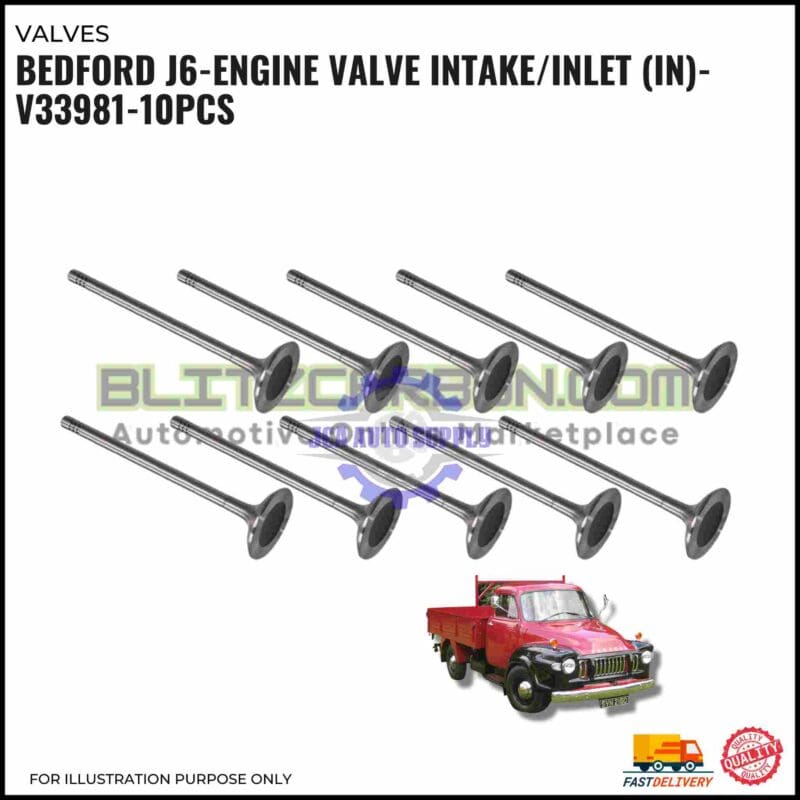 Intake Valve (IN)-Bedford J6-V33981